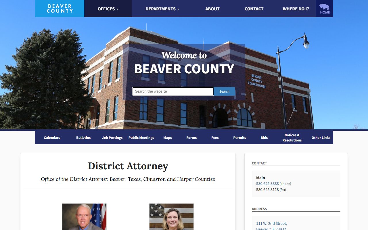 Beaver County arrest records and court charges filed by the District Attorney